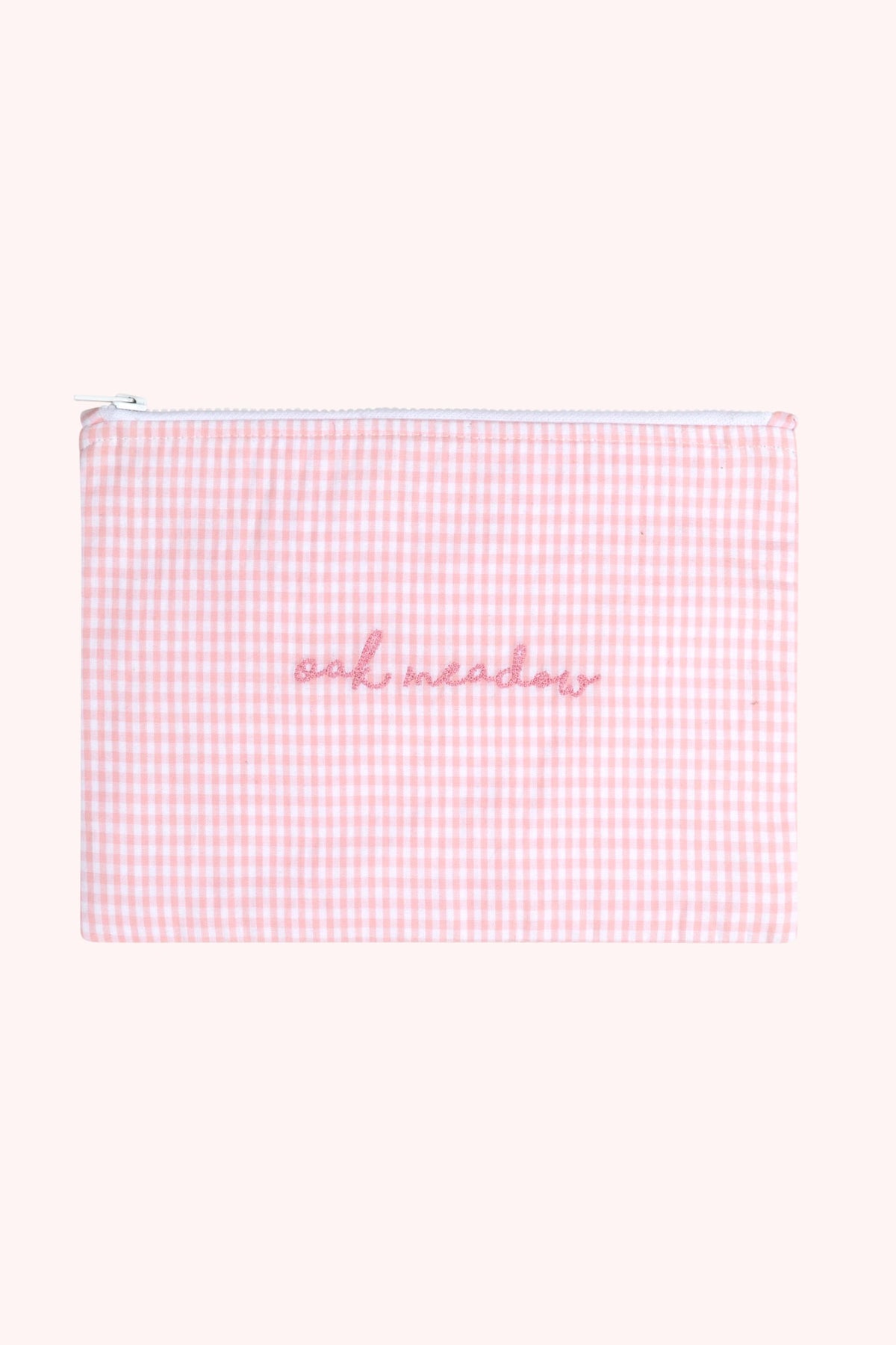 Oak Meadow Purse Bag in Baby Pink Gingham