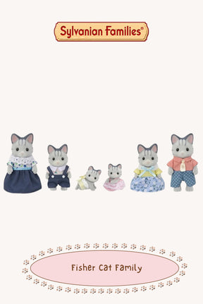 Sylvanian Families ~ Fisher Cat Family