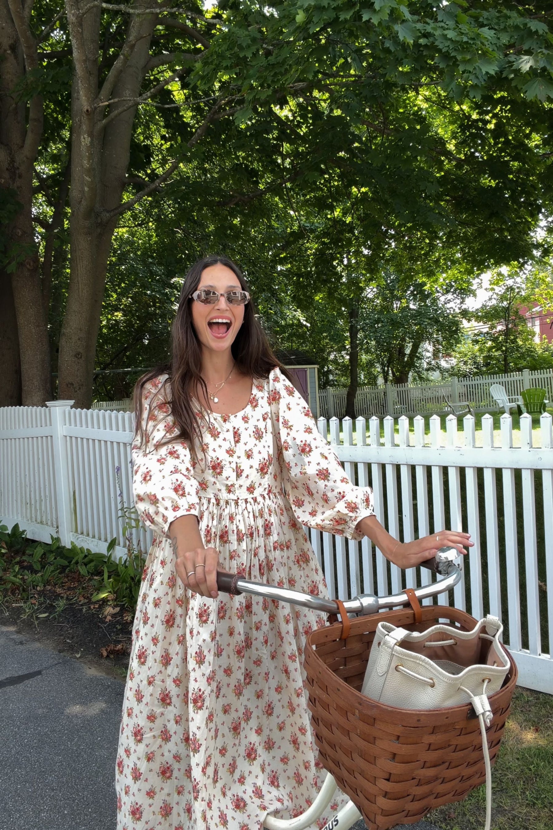 Harriet Winter Dress in Farmhouse Bloom