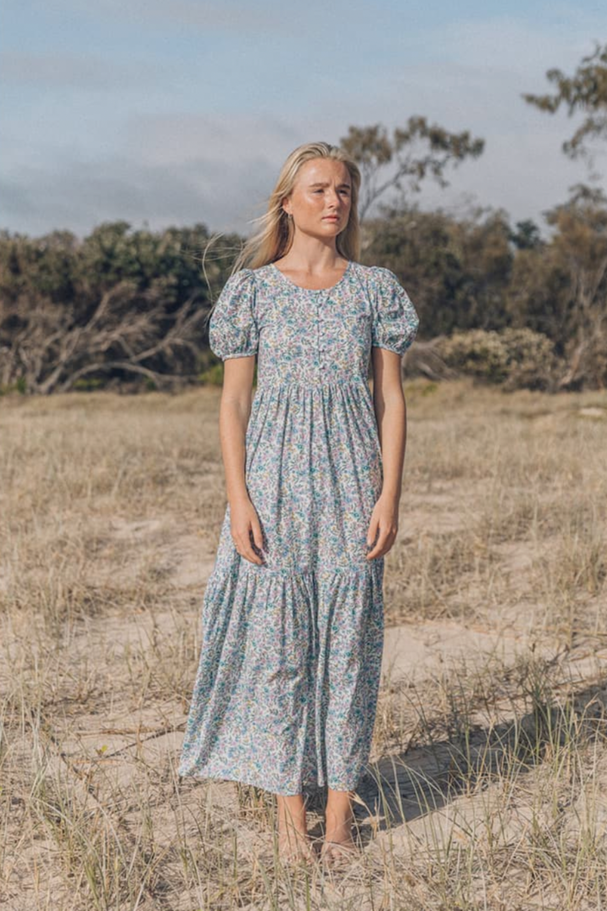 The Kalina Dress in Sweet Pea - Limited Pre-Order