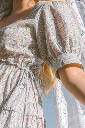 Ulla Dress In Spring Lavender Floral