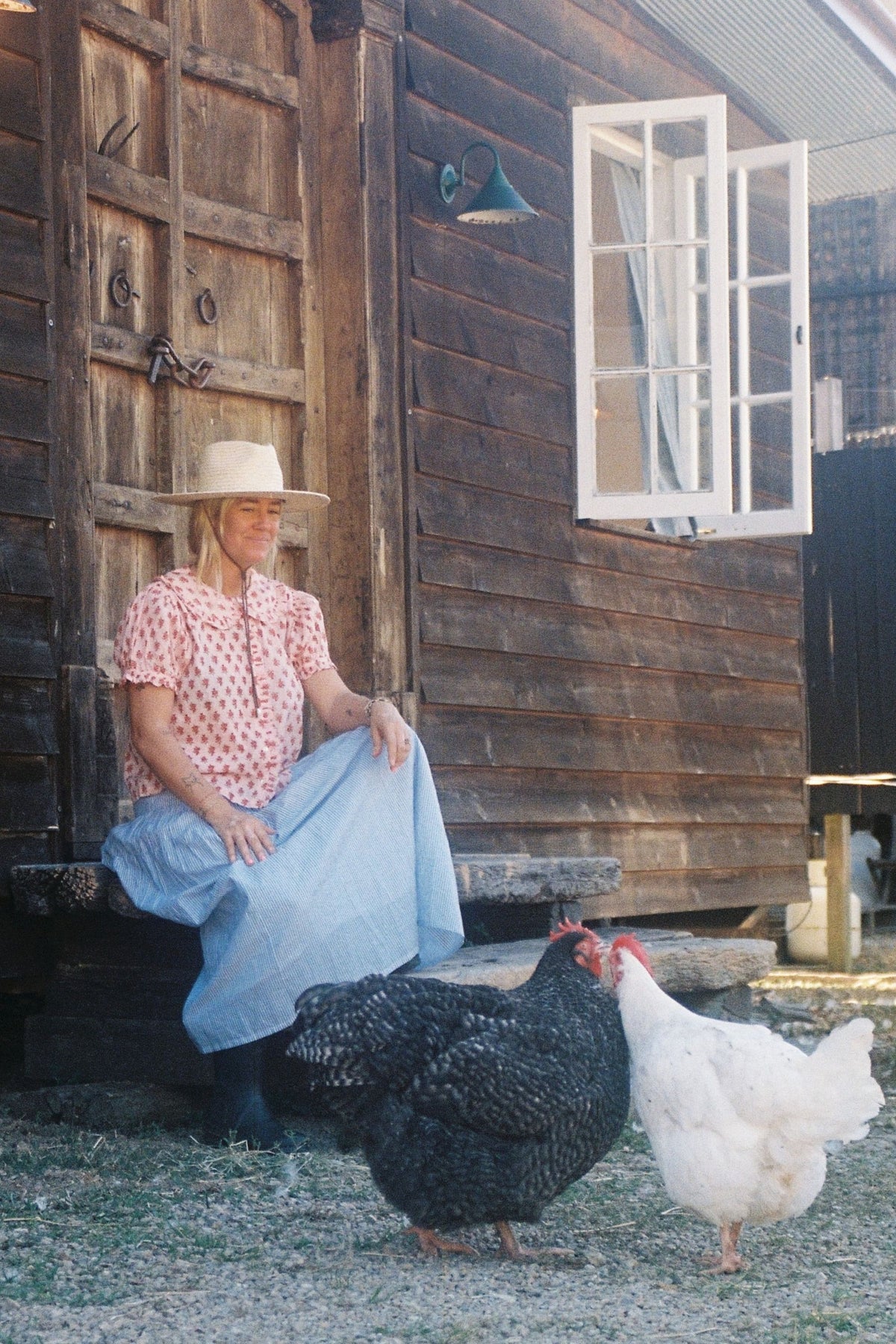 Billie Blouse in Strawberry Thistle