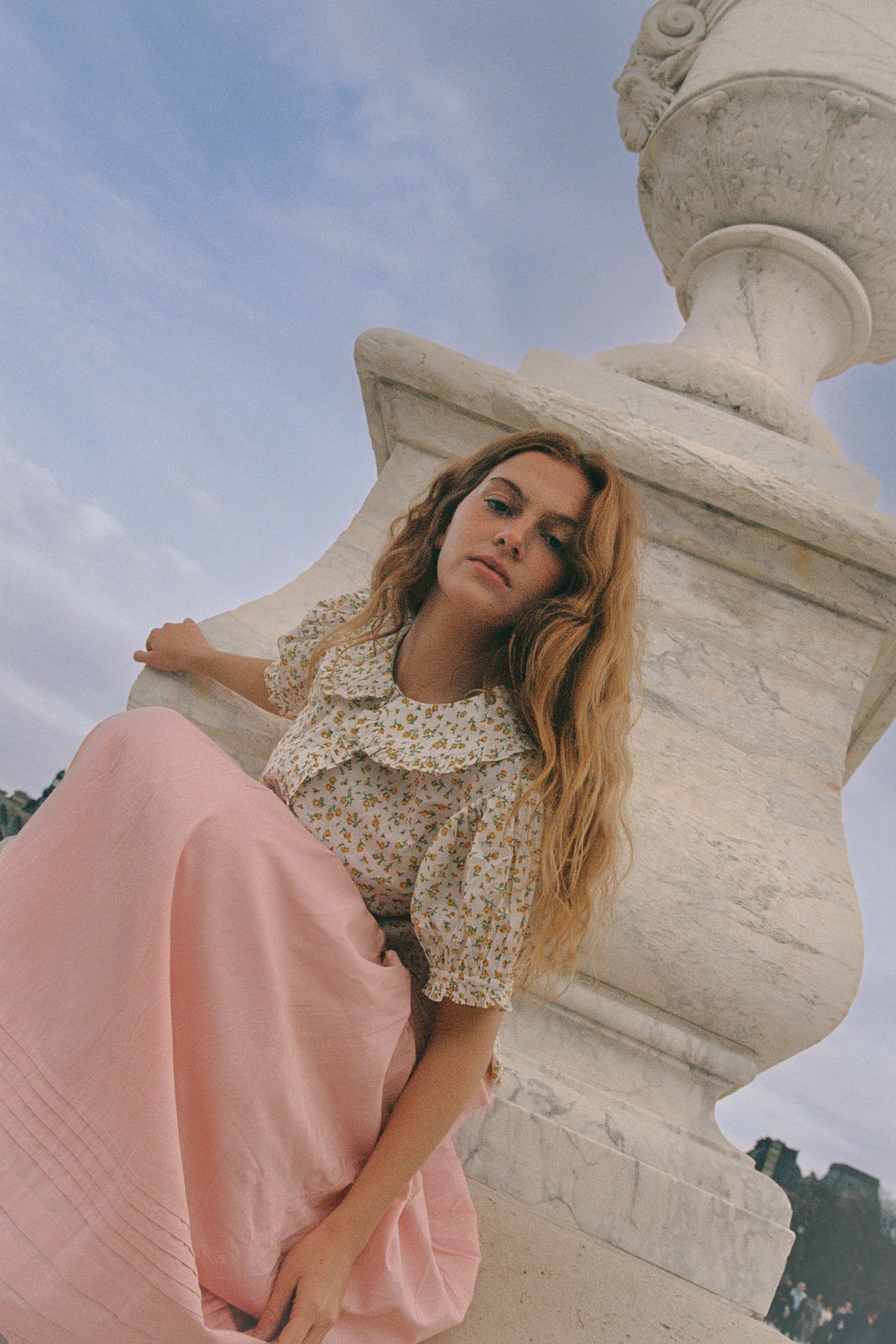 Billie Blouse in Sweet Tulip