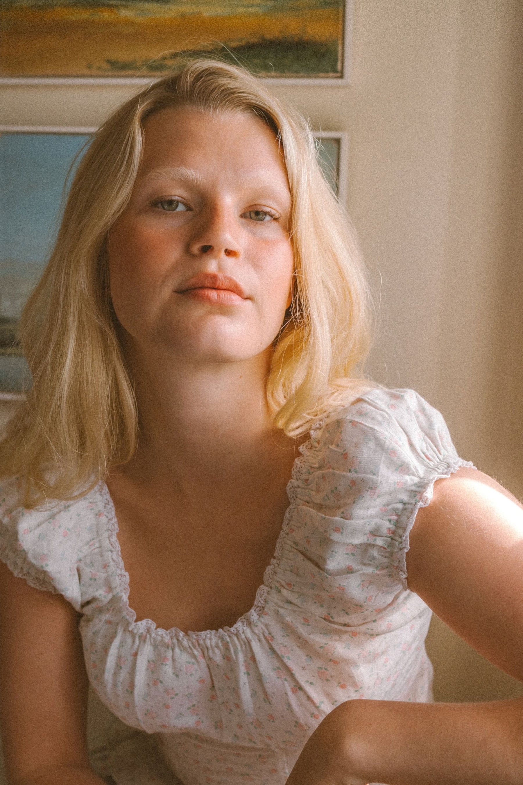 Amelie Top In Winnie Flower