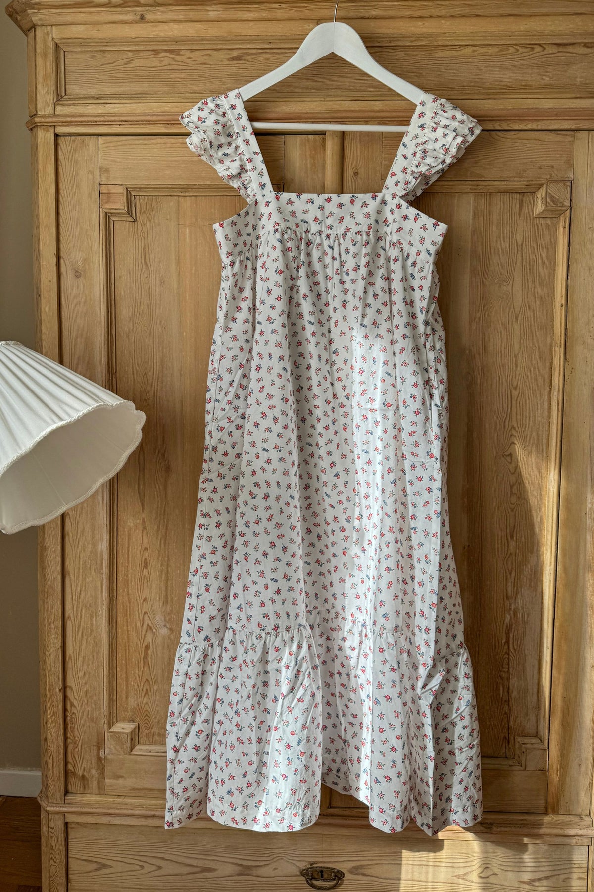 Frill Tea Dress in Mae flower