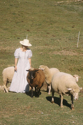 Daphne Gown in Cornflower Meadow