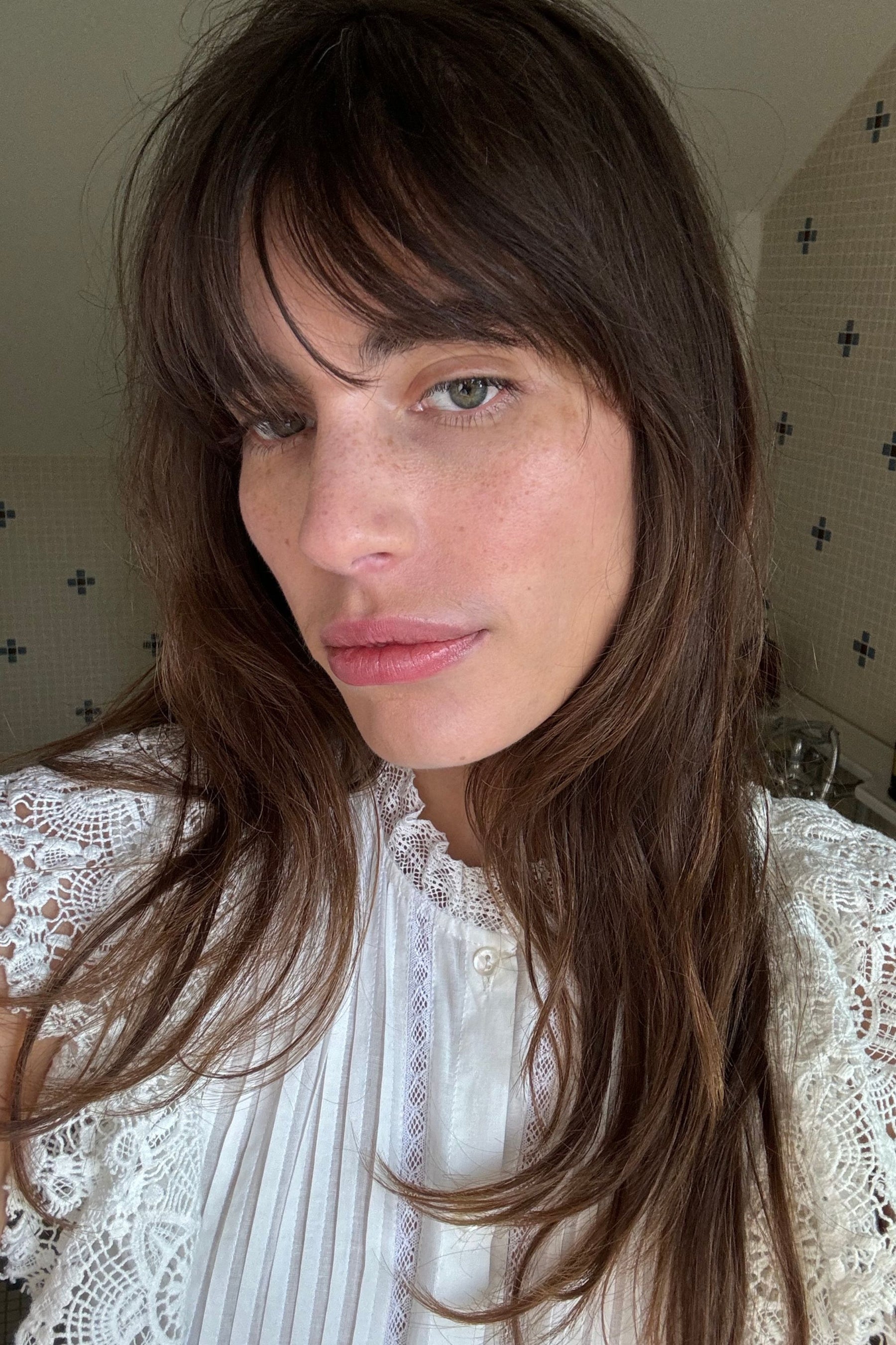 The Annabelle dress in French White ~ Bespoke Design