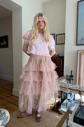 Cedar Cottage Blouse In Apple Pink