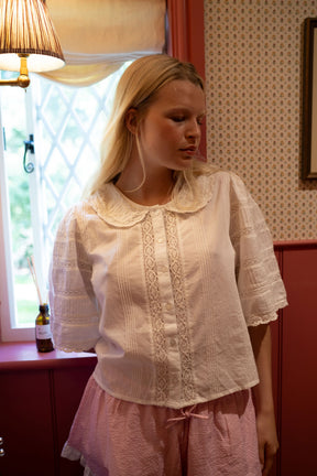 Juliet Blouse In Vintage Creme