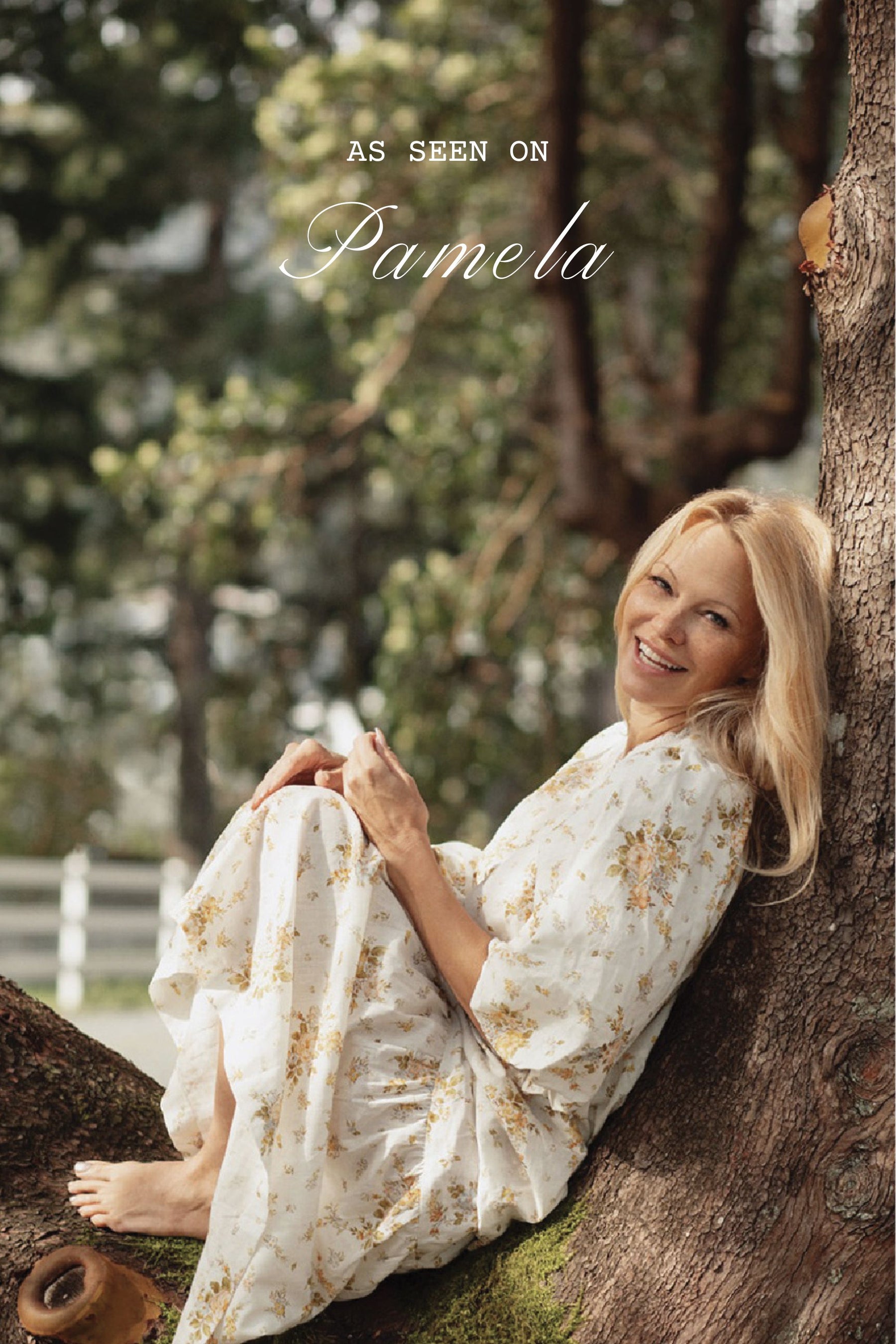 Indie Gown in Lavender Garden ~ As Seen on Pamela Anderson