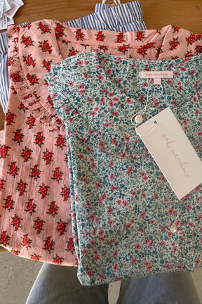 Billie Blouse in Cornflower Meadow