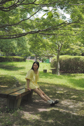 Celine Blouse in Buttercup Yellow