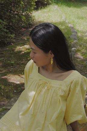Celine Blouse in Buttercup Yellow