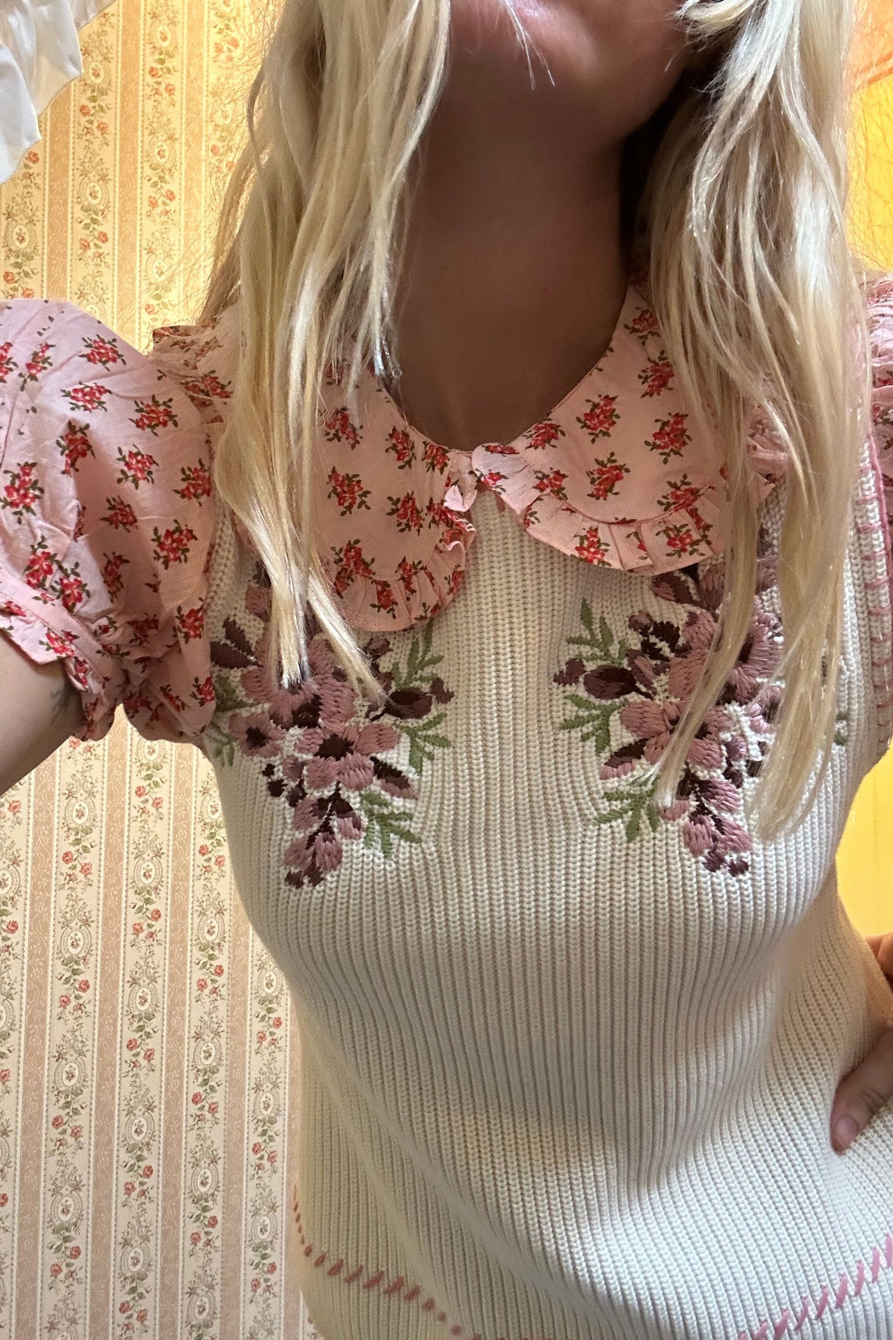 Clara Vest in Oat