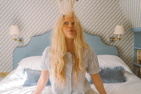 Billie Blouse In Baby blue