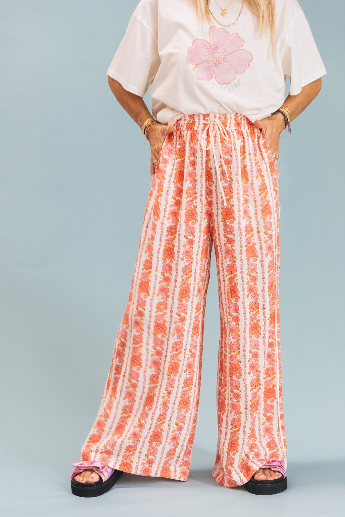 Past Style - Florence Pants in Florence Floral