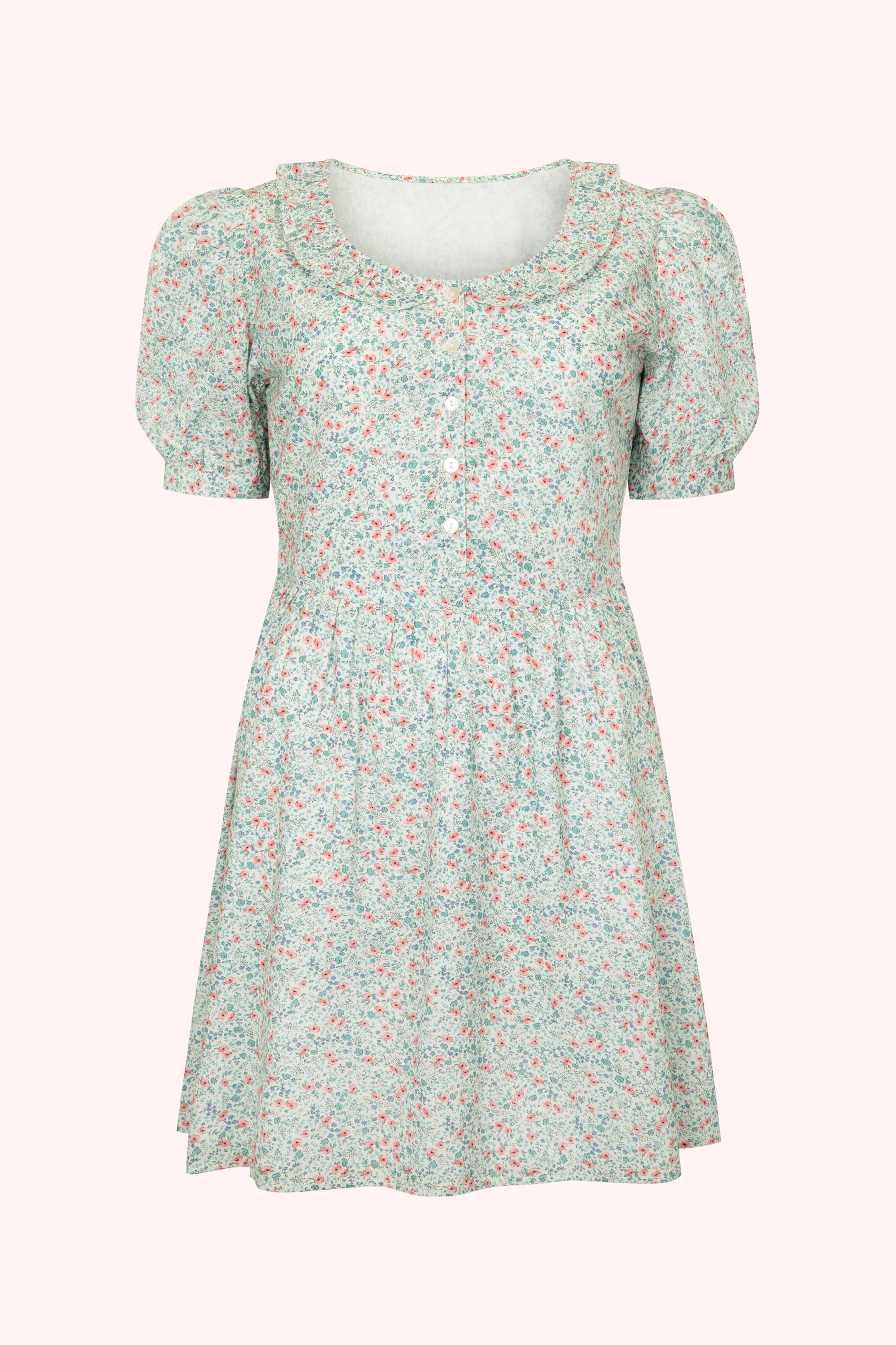Daphne Dress in Cornflower Meadow