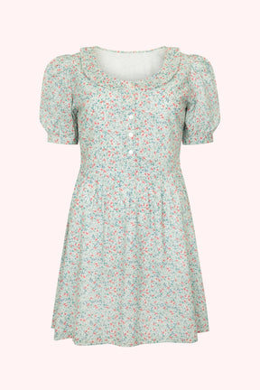 Daphne Dress in Cornflower Meadow