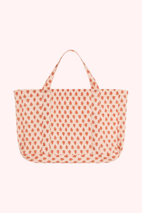 Oak Meadow Travel Bag in Strawberry Thistle