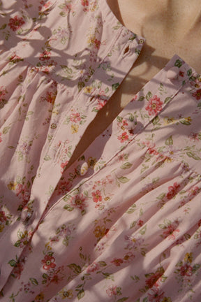 Ava Maxi Dress in Blossom Pink Floral