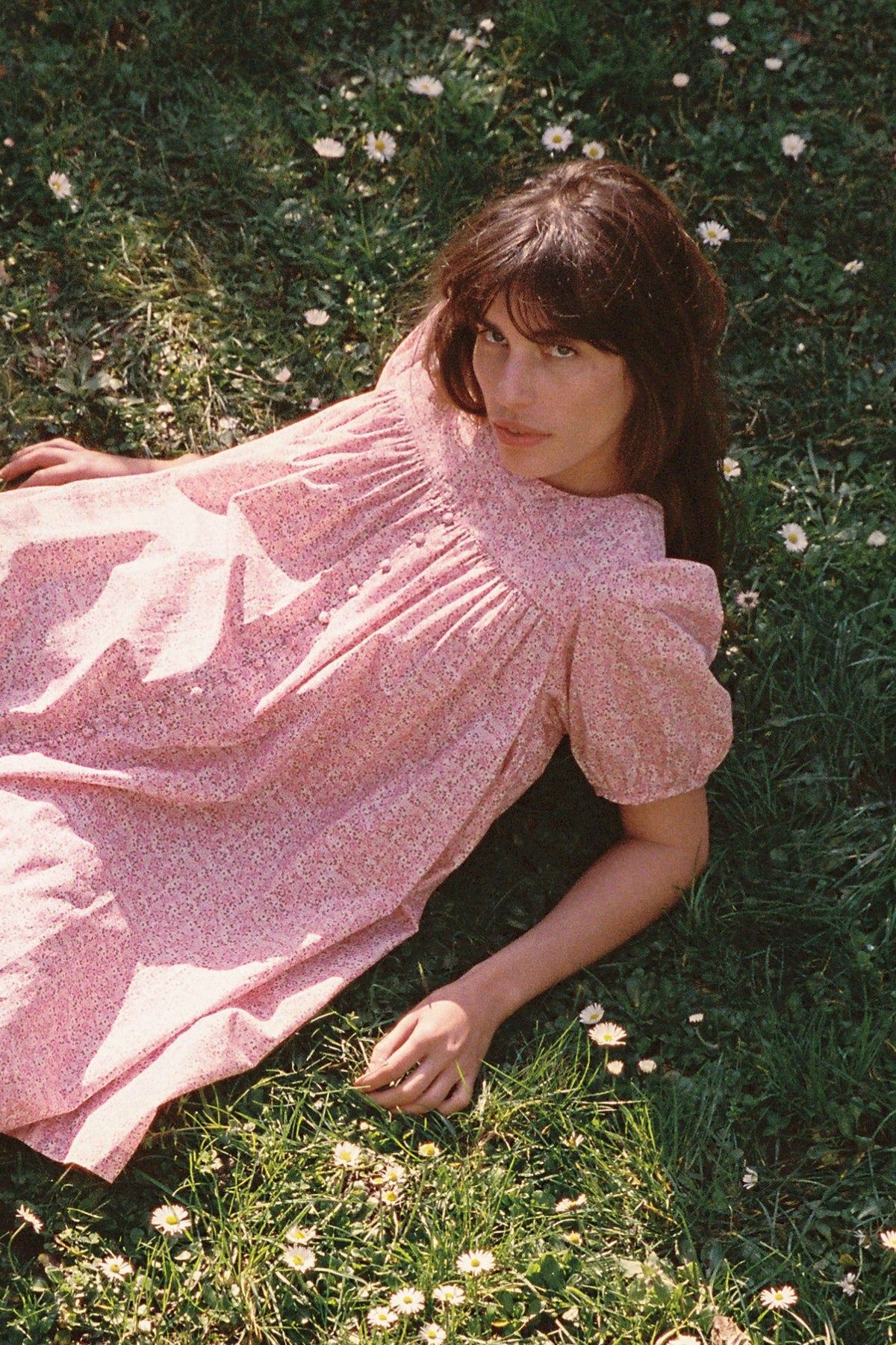 Mini Puff in Rosie Floral