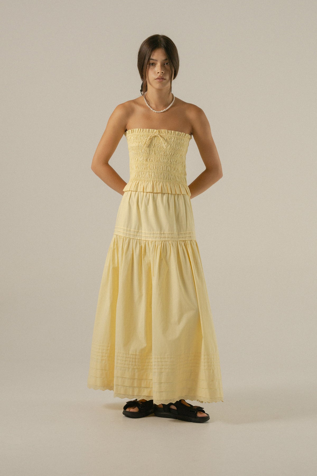 Yuri Skirt in Buttercup Yellow