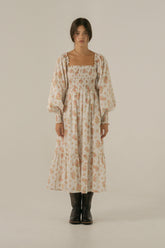 Jane Dress in Della Floral Blush