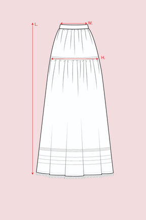 Yuri Skirt in White