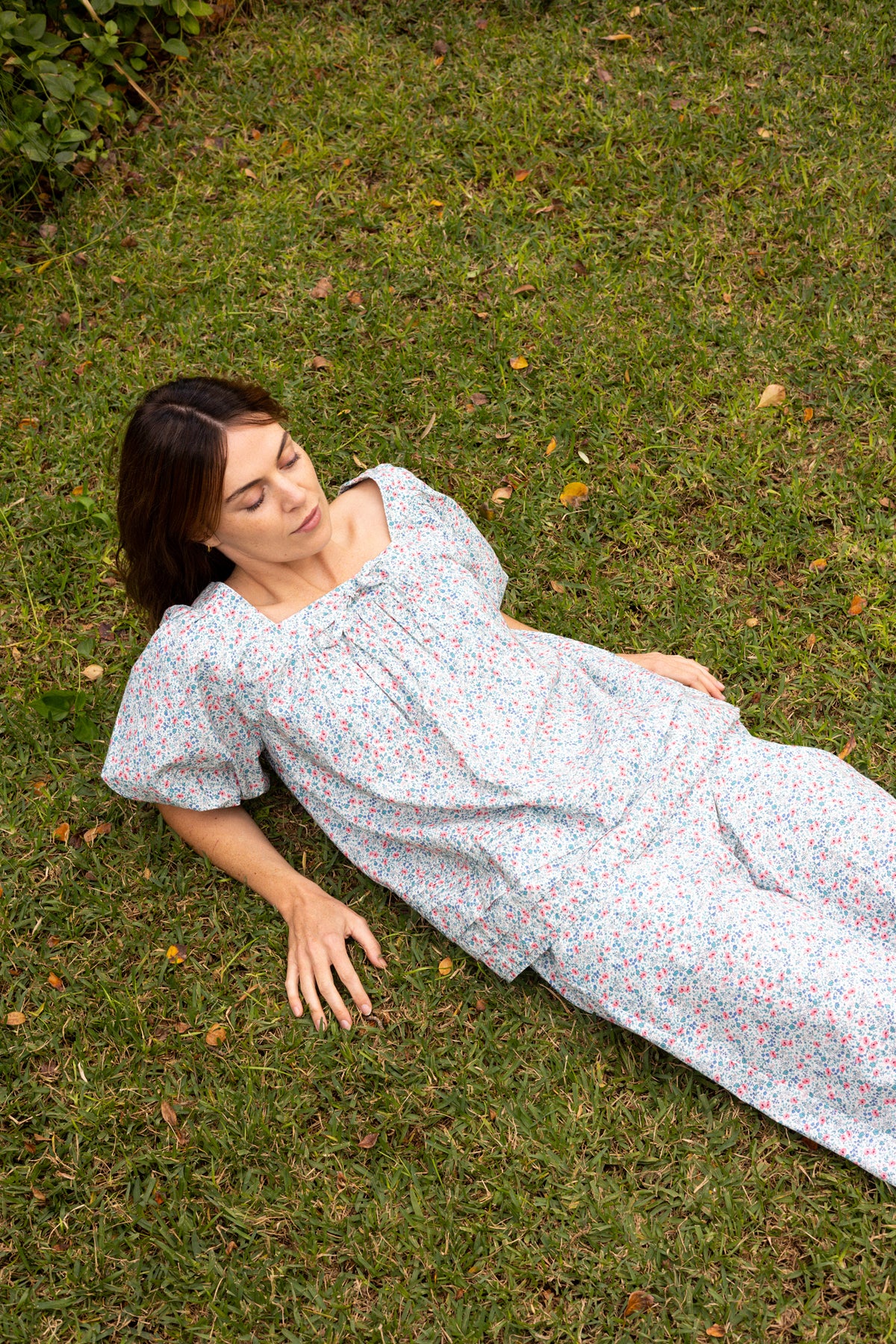 Luka Pant in Cornflower Meadow