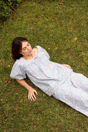 Luka Pant in Cornflower Meadow