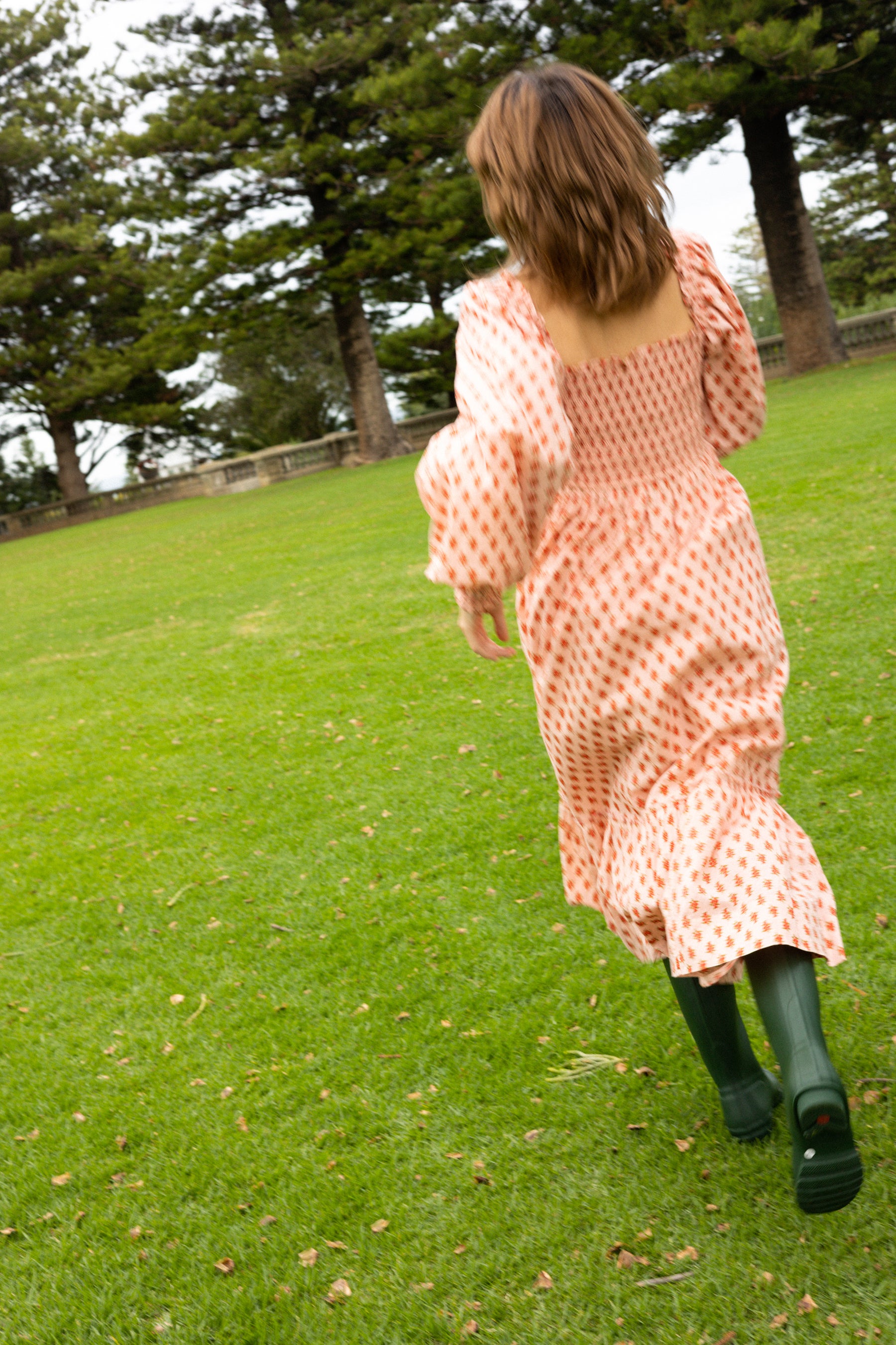 Jane Dress in Strawberry Thistle