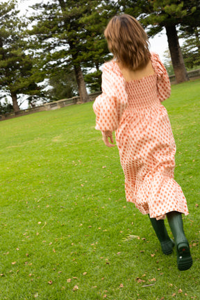 Jane Dress in Strawberry Thistle