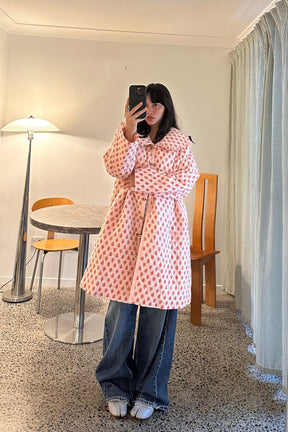 Montana Quilted Jacket in Strawberry Thistle