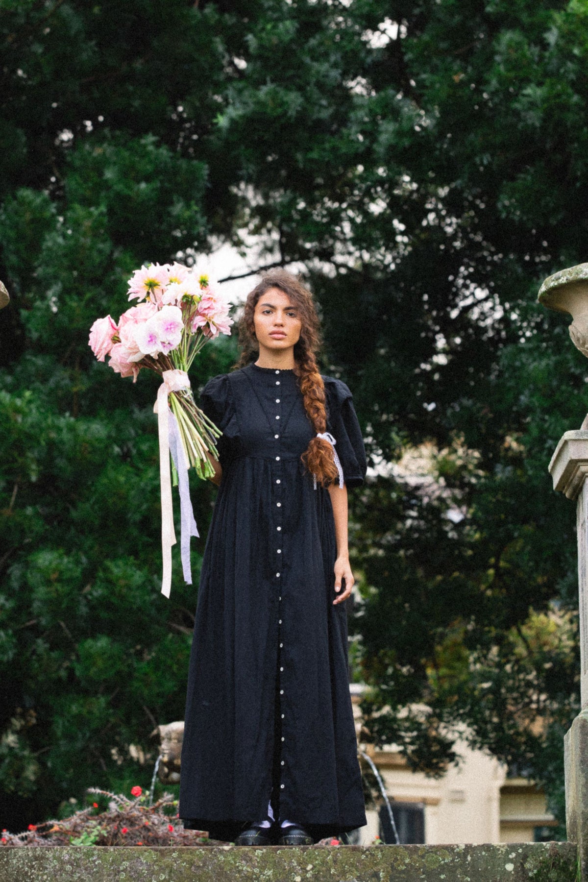 Rumi Gown in Midnight Noir