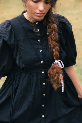 Rumi Gown in Midnight Noir