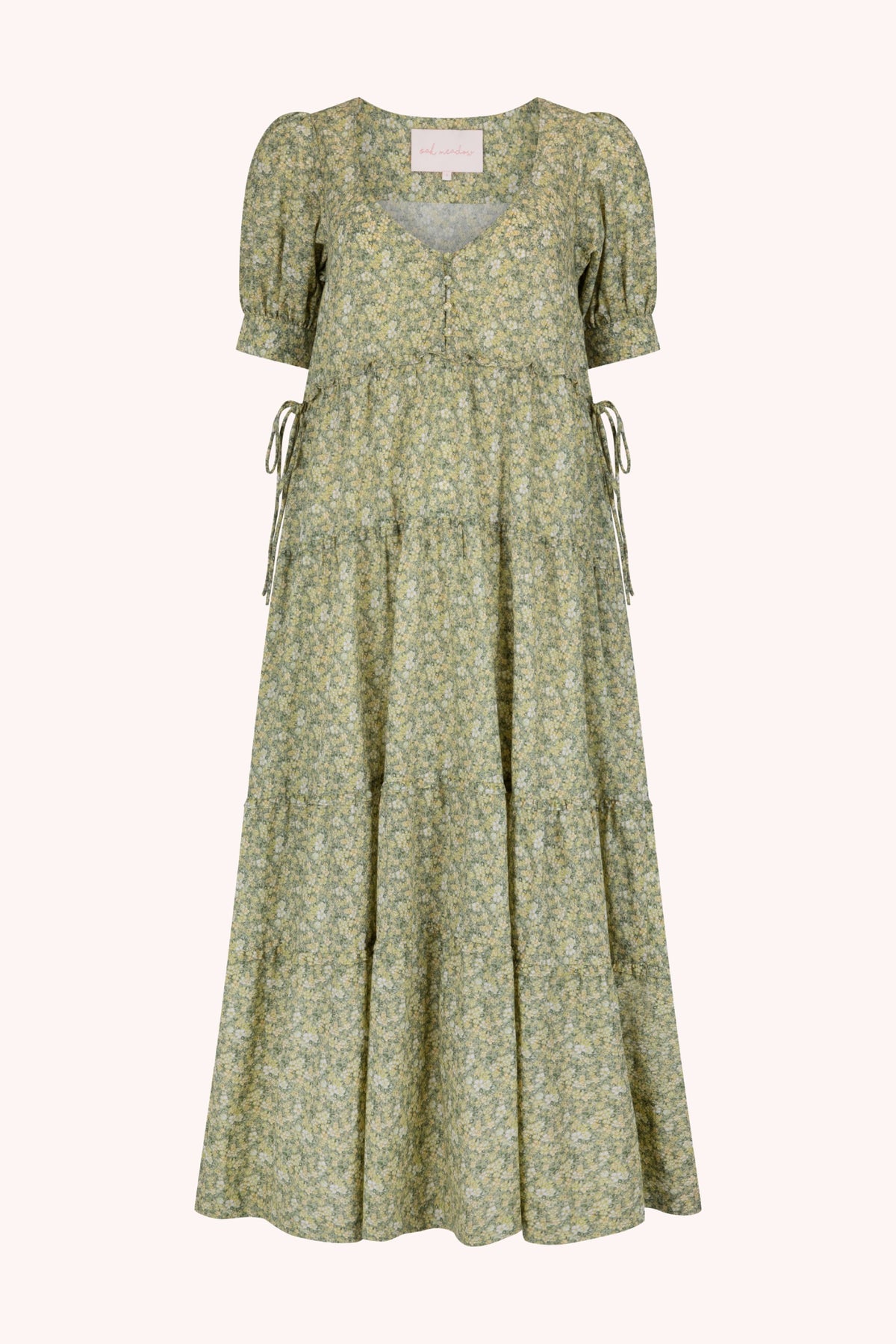 Ulla Dress in Garden Green - Pre order