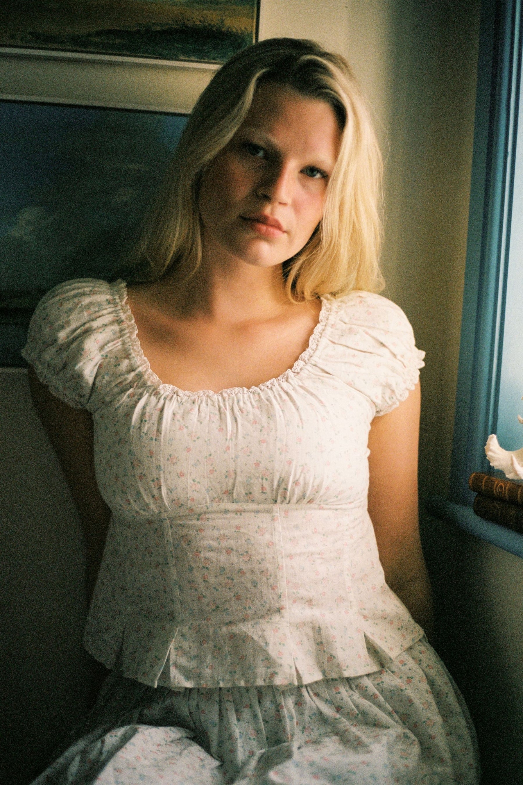 Amelie Top In Winnie Flower
