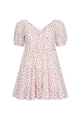 Margot Mini Dress in Love Hearts