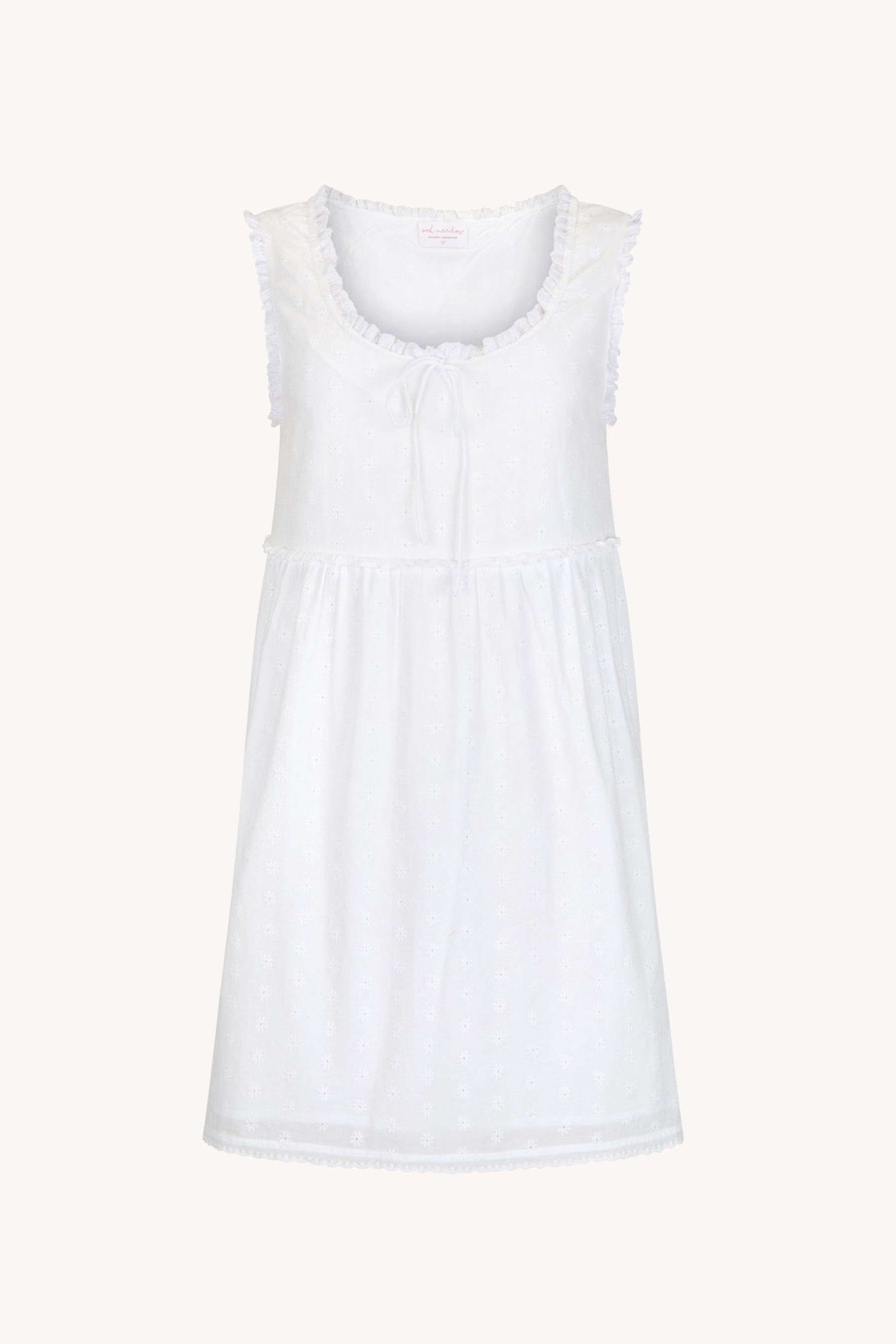 Elodie Mini Dress in French Lace