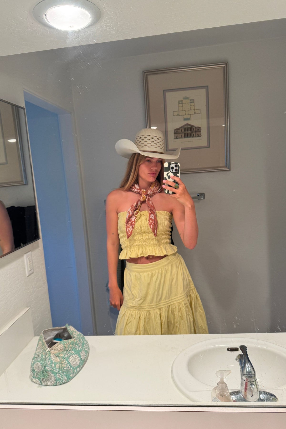 Valli Boob Tube in Buttercup Yellow
