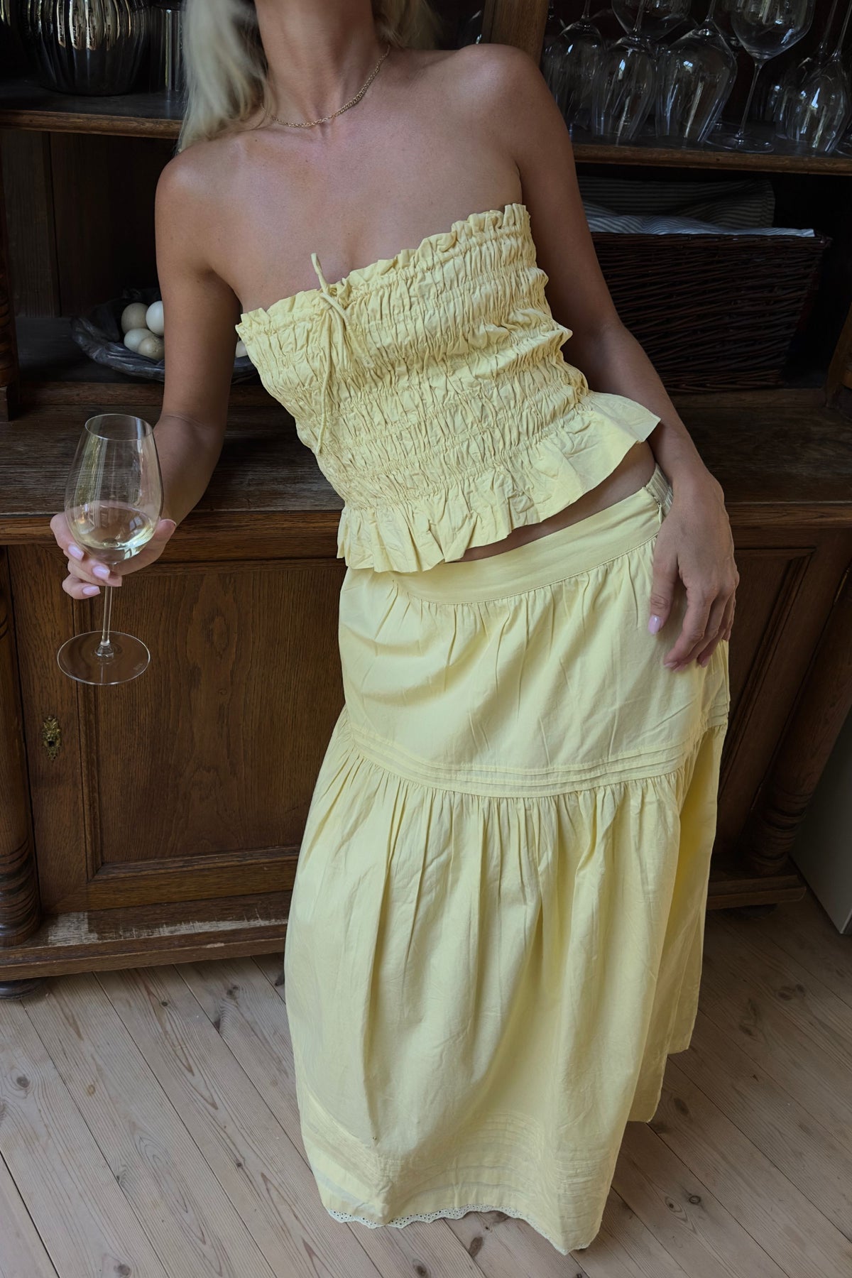 Yuri Skirt in Buttercup Yellow